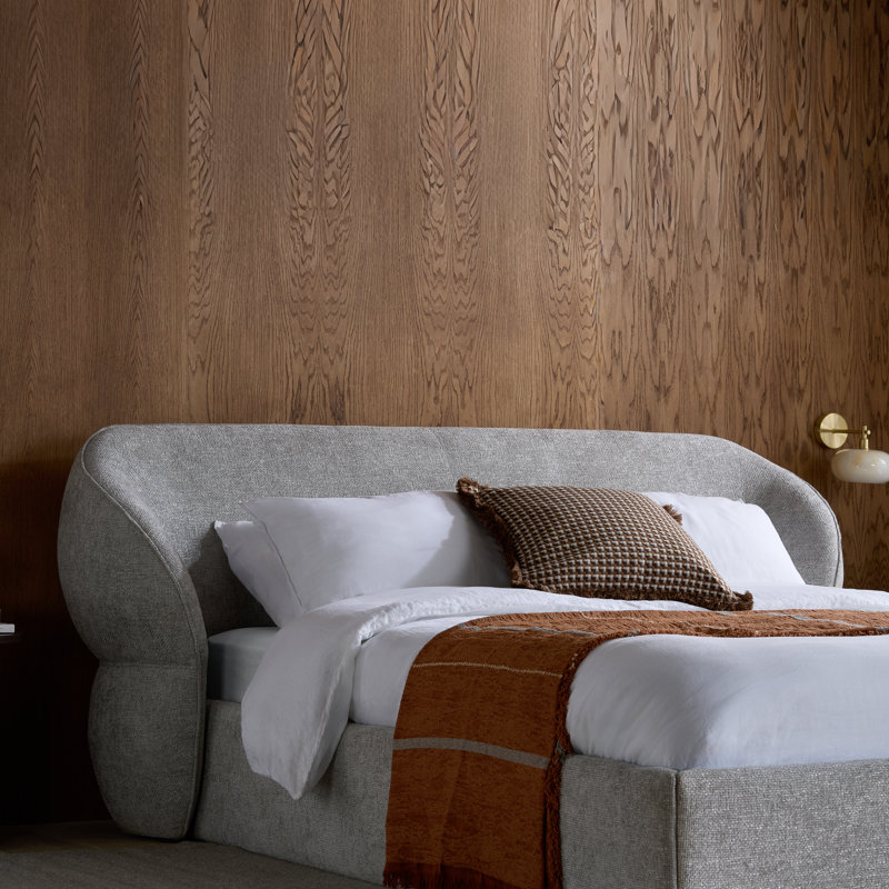 Bernarda Upholstered Bed, Double (4'6)