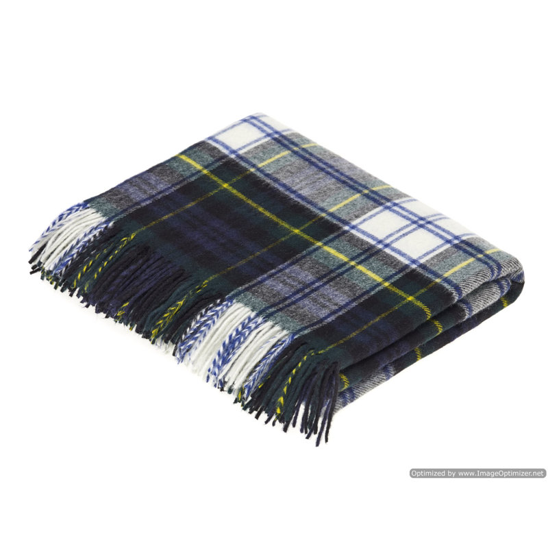 Jeté tartan Gordon Tartan