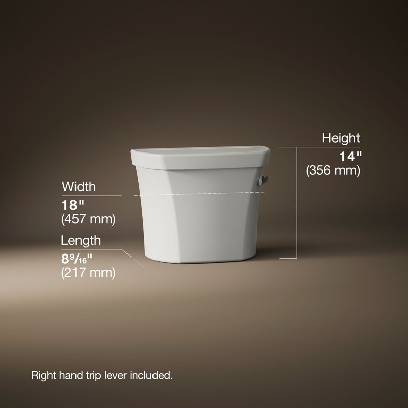 Réservoir Highlinetoilet, 1,0 Gpf, Biscuit