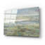 «Gray Blue Field» par Danhui Nai, art mural en verre acrylique-1833676770