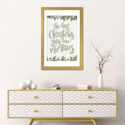 The Best Christmas - reproduction d'art murale - papier d'art encadré