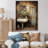 Cluny Bathroom Rustic Charm II Framed On Canvas Print-2085795279-2085795281