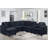 Sectional Sofa, Dark Blue