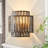 1 - Light Dimmable Flush Mounted Wall Sconce