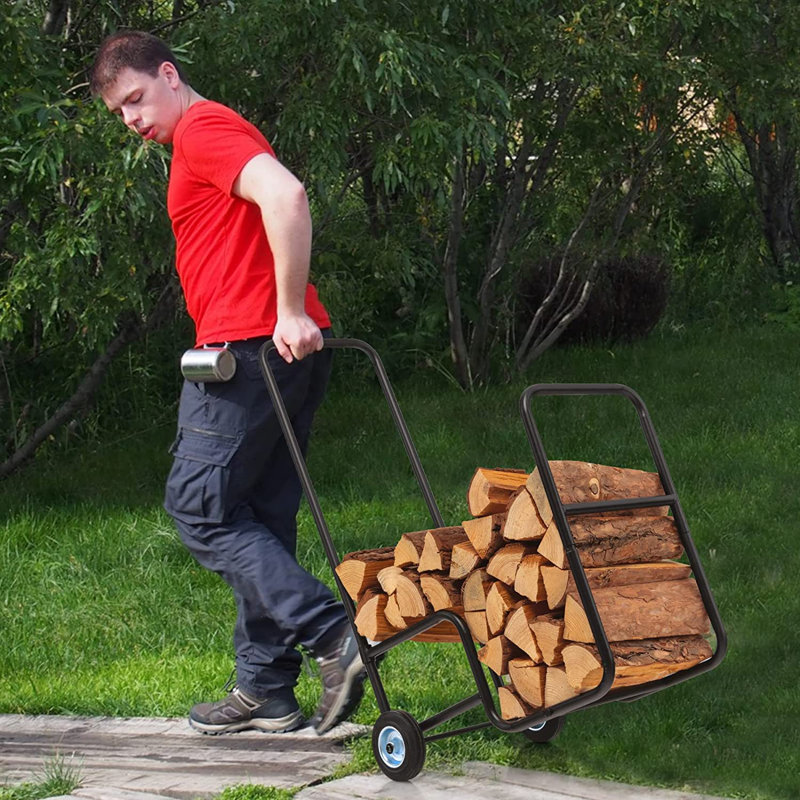 Amyria 57cm W Metal Log Rack