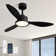 42''/52'' 3 - Blade Dimmable Ceiling Fan With Led Light & Remote Control