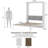 Murphy Bed Queen, 85.66" Wall Bed Folds To Save Space-988600544