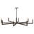 Ezra 8-Light Single Tier Adjustable Chandelier-98502012