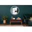 Huldar Glass Flat Wall Mirror