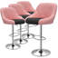 Tabouret de bar réglable en cuir Calvyn-748076458-784560865