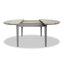 Chatham Extendable Round Solid Wood Top Dining Table-20779564