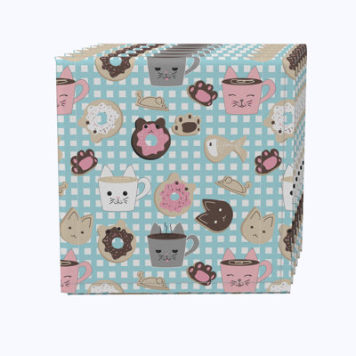 100% Cotton No Pattern Rectangle Napkin