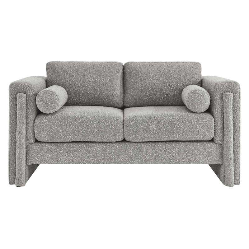 Canapés visibles Modway, Boucle gris clair