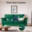 70" Velvet Loveseat Sofa, Mid Century Modern Couch with Storage Bag-1018880503