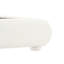 Lit tapissier en tissu de style crème, lit double simple de style moderne, très grand lit-2010907486