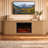 Mid-Century Modern Tv Stand With Fireplace-1527811611