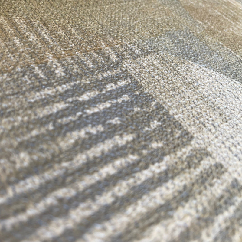 Papier peint beige avec toile Geo, Beige