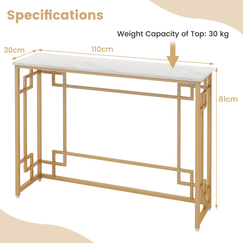 Fulop 110 cm W Console Table