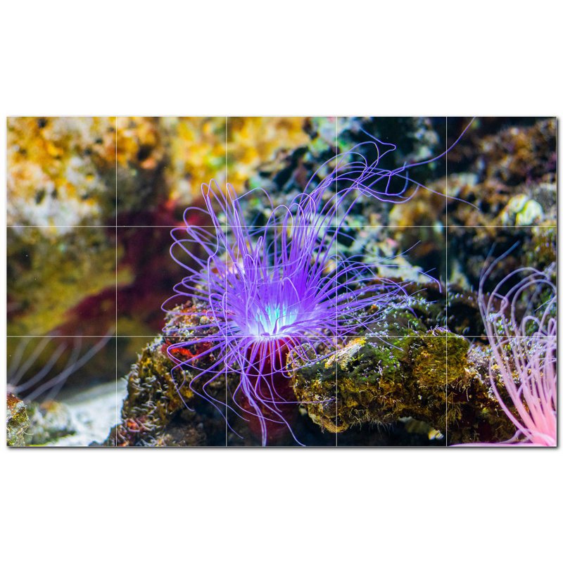 6'' x 6'' Satin Ceramic Decorative Mural