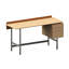 Bureau minimaliste italien de luxe léger avec déflecteur anti-chute et tiroir latéral simple-1479281259