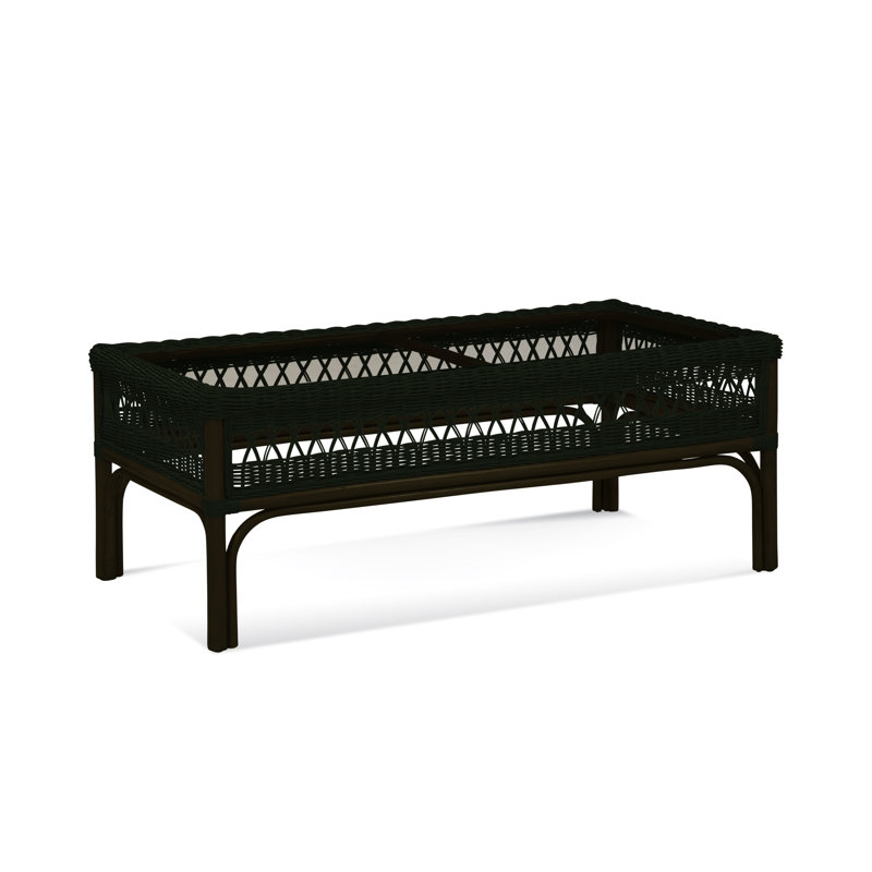 Nassau Glass Coffee Table, Java