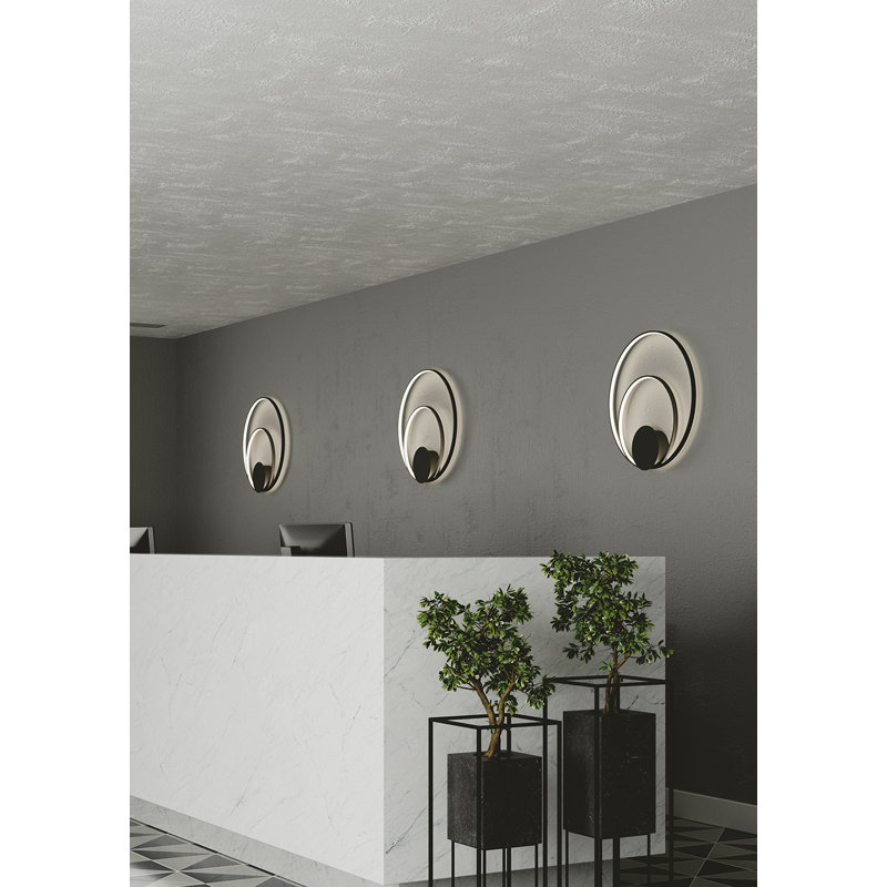 Muni LED Flush Mount, White
