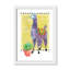 « jolie llama ii », art sur toile-47565925-47565926