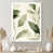 White Picture Framed