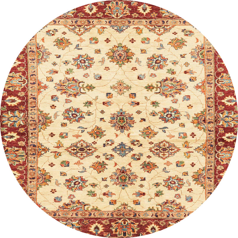 Tapis abstrait moderne 3536, Rond 4 pi