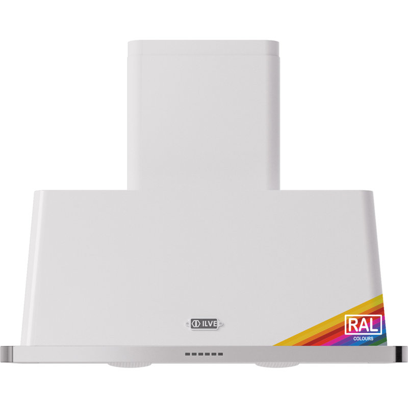 ILVE 40" Majestic II 600 CFM Ducted Wall Mount Range Hood, RAL/Satin SS