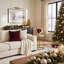 Hydrangea and Magonlia Leaf Holiday Centerpiece-521270830