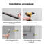 Tablettes murales, tablettes de rangement murales et supports de rangement pour ranger des articles-1781423091