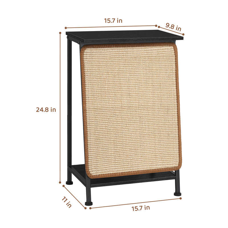 Lit pour animaux Tenley Farbic, Noir