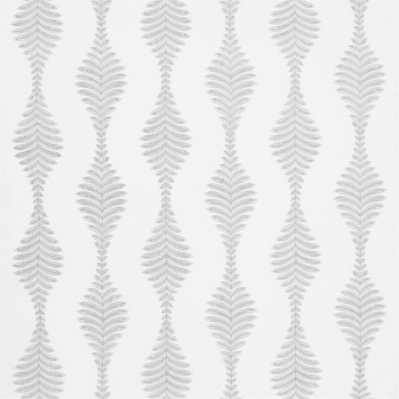 Lucielle Fabric, Slate/Brass