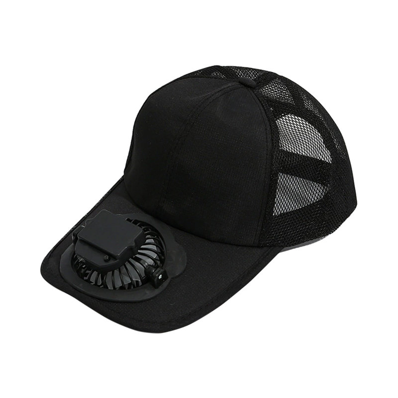 Capuchon de ventilateur de voyage avec écran solaire Kondieu, Black