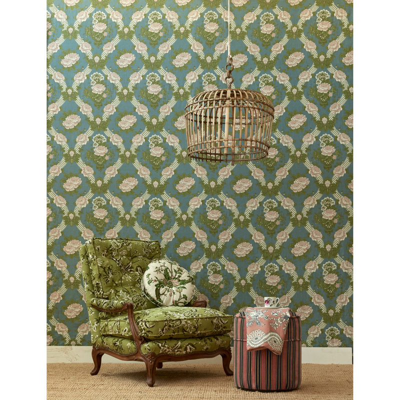 Lorenzo Castillo VI Aranchina Performance 100% Linen Fabric, Azul