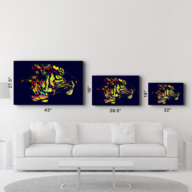 Élégante peinture murale en verre trempé de 13,8 po x 21,7 po | 100% verre trempé, épaisseur: 0,16 pouce | Imprimé UV pour des couleurs éclatantes | Parfait pour la décoration intérieure, le salon et les espaces de bureau