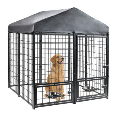 Metoyer Steel Dog House