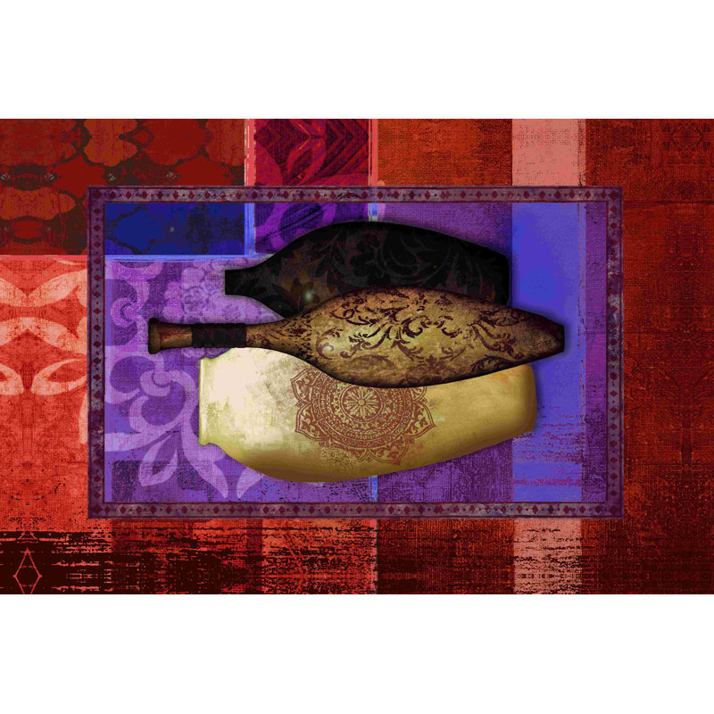 «3 Moroccan Vase», impression sur toile tendue, H 8 po x l 12 po
