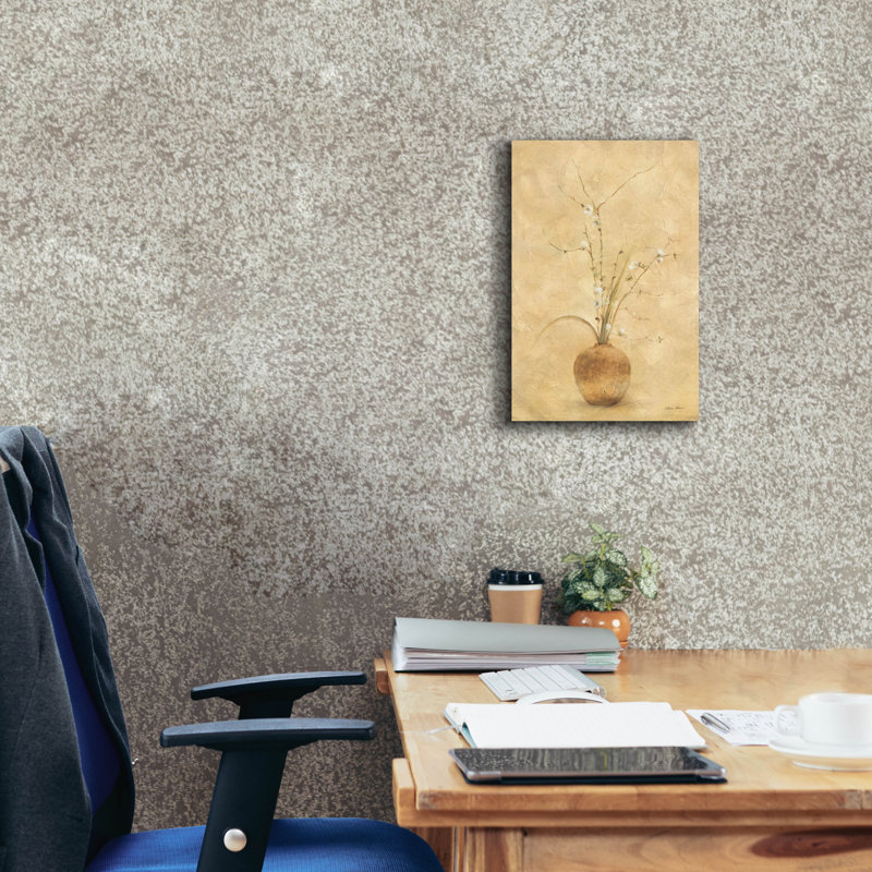 Red Barrel Studio® «Flowering Plum». par Cheri Blum, art mural sur toile, H 18 po x l 12 po x P 0,75 po