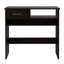 Vizcaya Office Set, Single Drawer, Keyboard Tray,Bookcase -Black