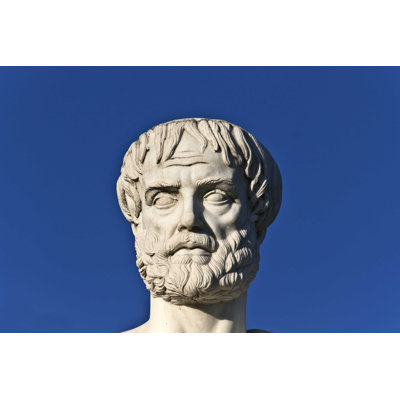 Statue d'Aristote - photographie sur toile tendue