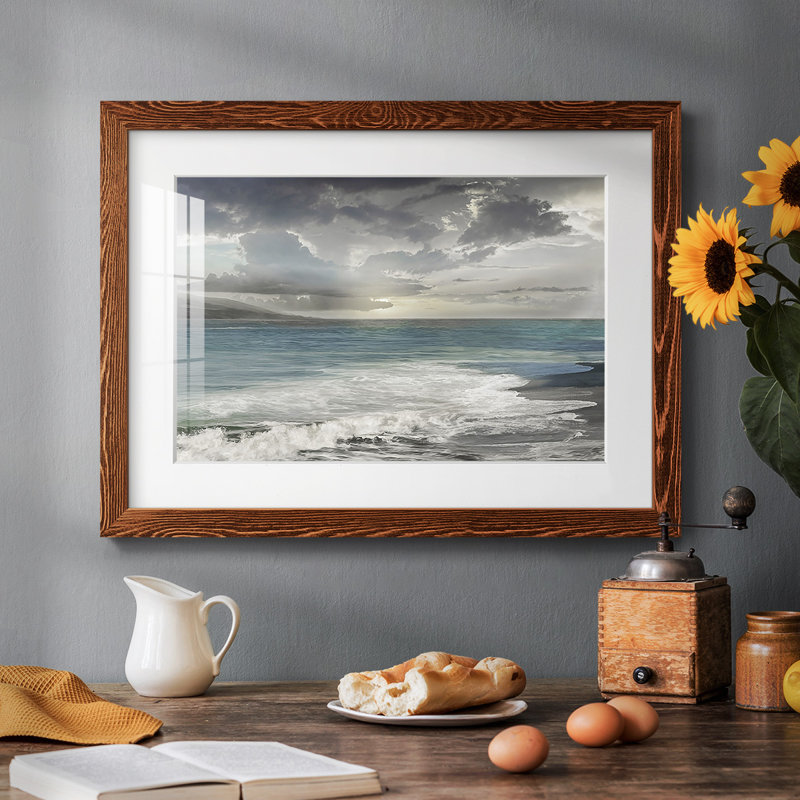 Shimmering Cove - reproduction de cadre photo unique, Érable, H 18 po x l 26 po x P 1,5 po