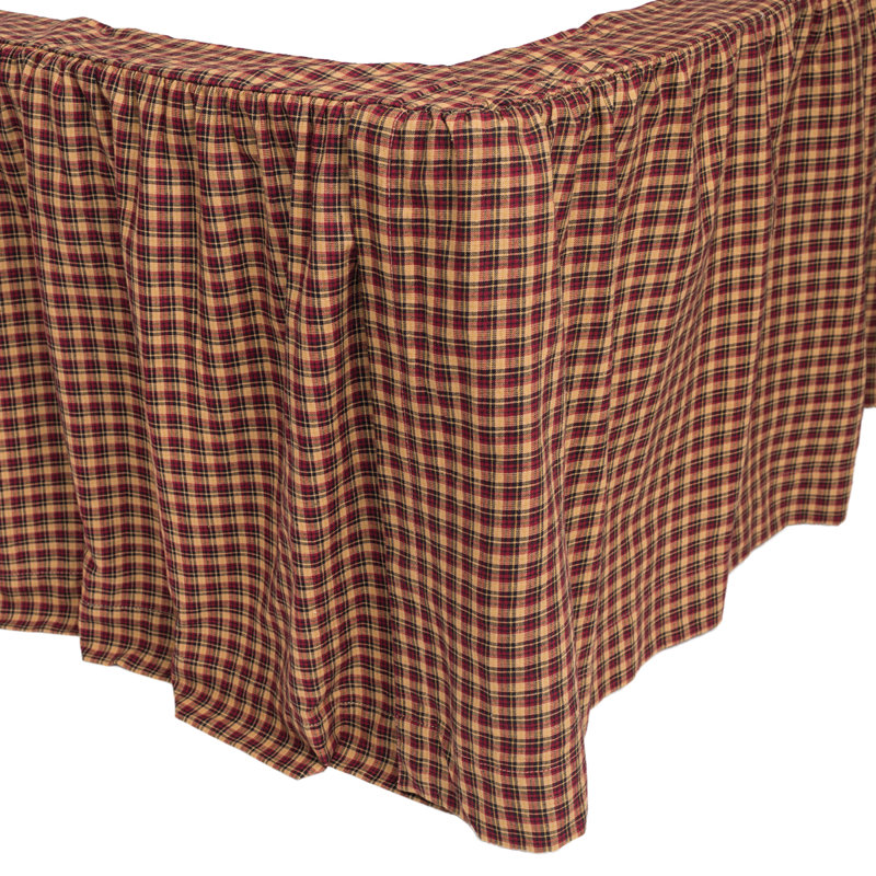 Patriotic Tailored Bed Skirt, King