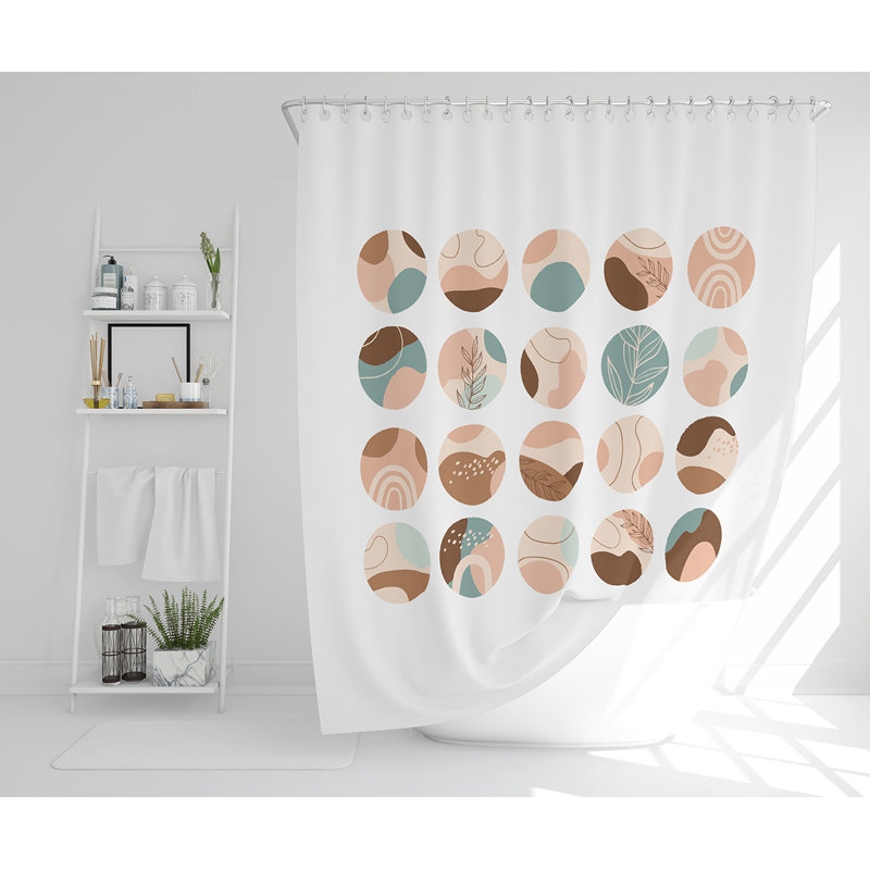 Eliza-May 13 Piece Polyester Shower Curtain Set