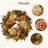 24 Inch Artificial Fall Hydrangea Peony Wreath