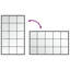 Mikayia Rectangular Metal Wall Mirror-269485664