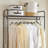 Stafan " Carbon Steel Adjustable Clothing Rack