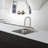 38.5'' L Drop-In Single Bowl Stainless Steel Kitchen Sink