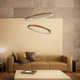 Saleigh 2 - Light Unique / Statement Geometric LED Chandelier